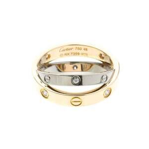 CARTIER 18k Gold Diamond Love Ring